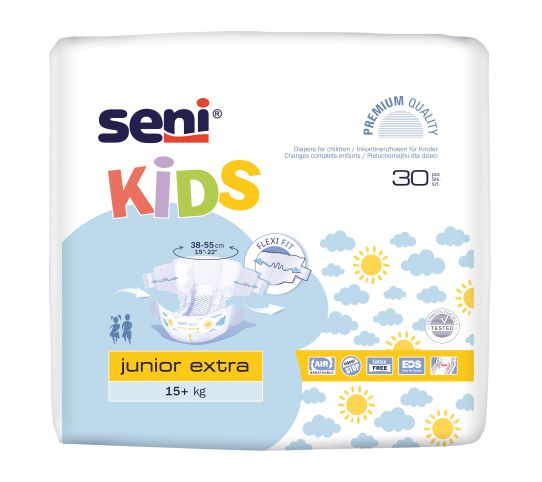Підгузки для дітей SENI KIDS junior extra. (30 шт.)